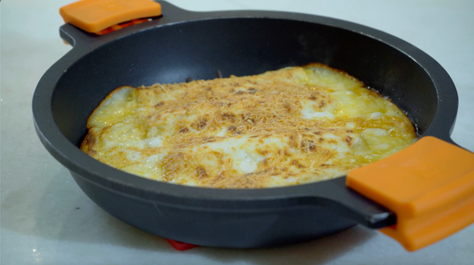 Canelone 4 Queijos Gratinado com Molho Bechamel