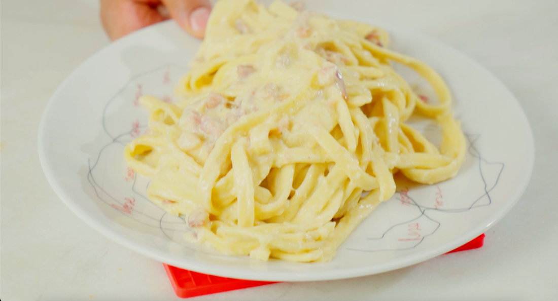Fettuccine à Carbonara