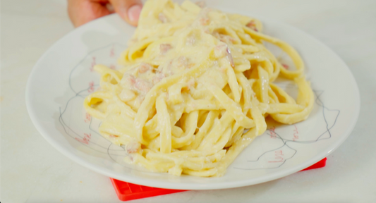 Fettuccine à Carbonara