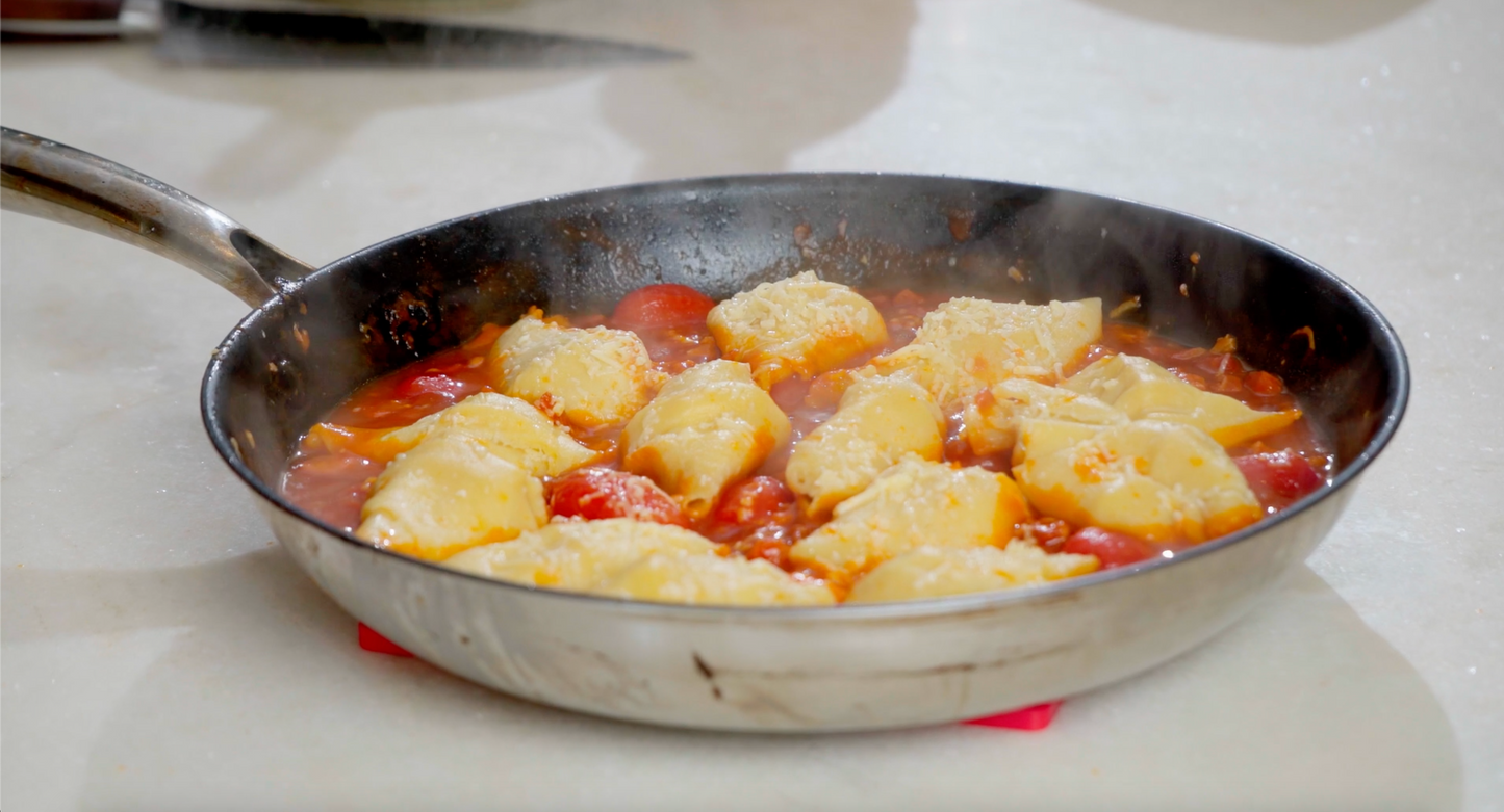 Conchiglia 4 Queijos - ( macarrão tipo conchas do mar )